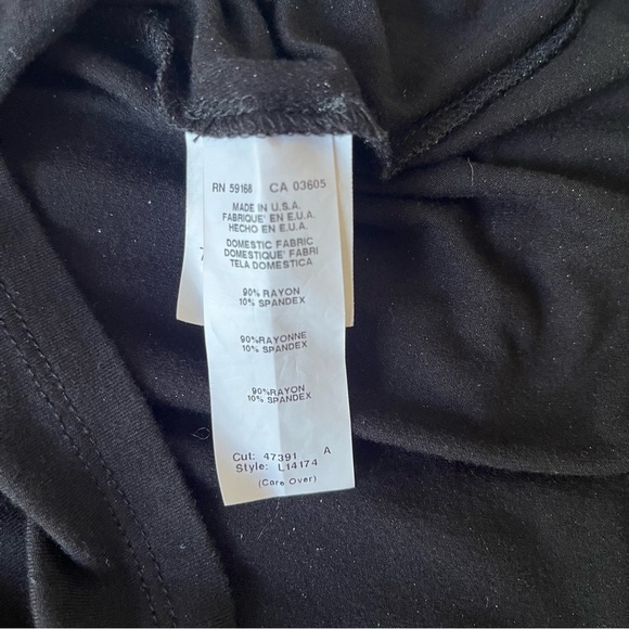 Karen Kane Classic Black Midi Dress S - Picture 6 of 6